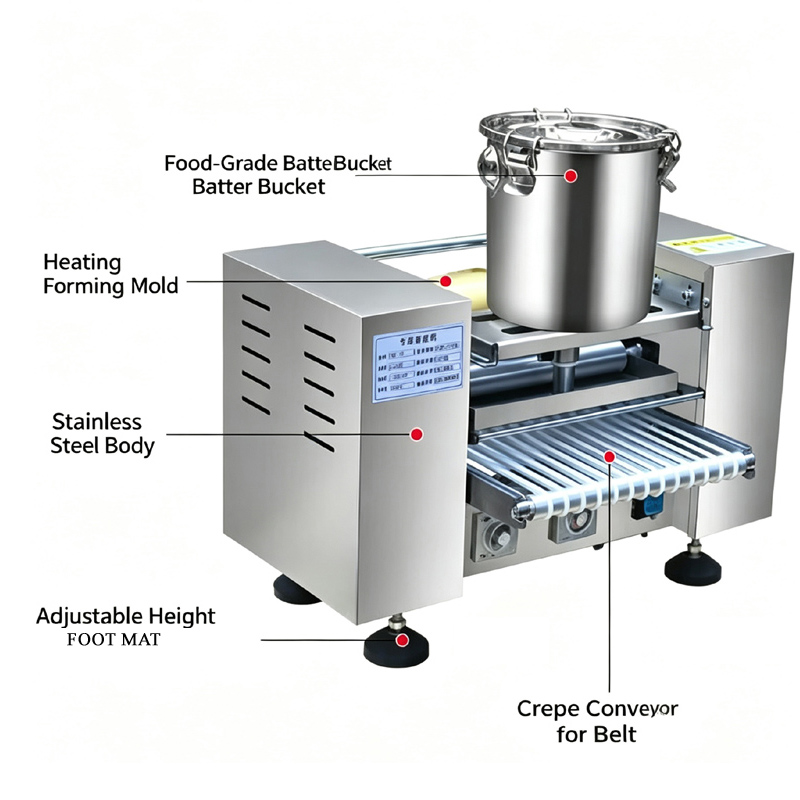 Commercial Automatic Egg Wrapp - đánh giá và giá Spring Roll Wrapper