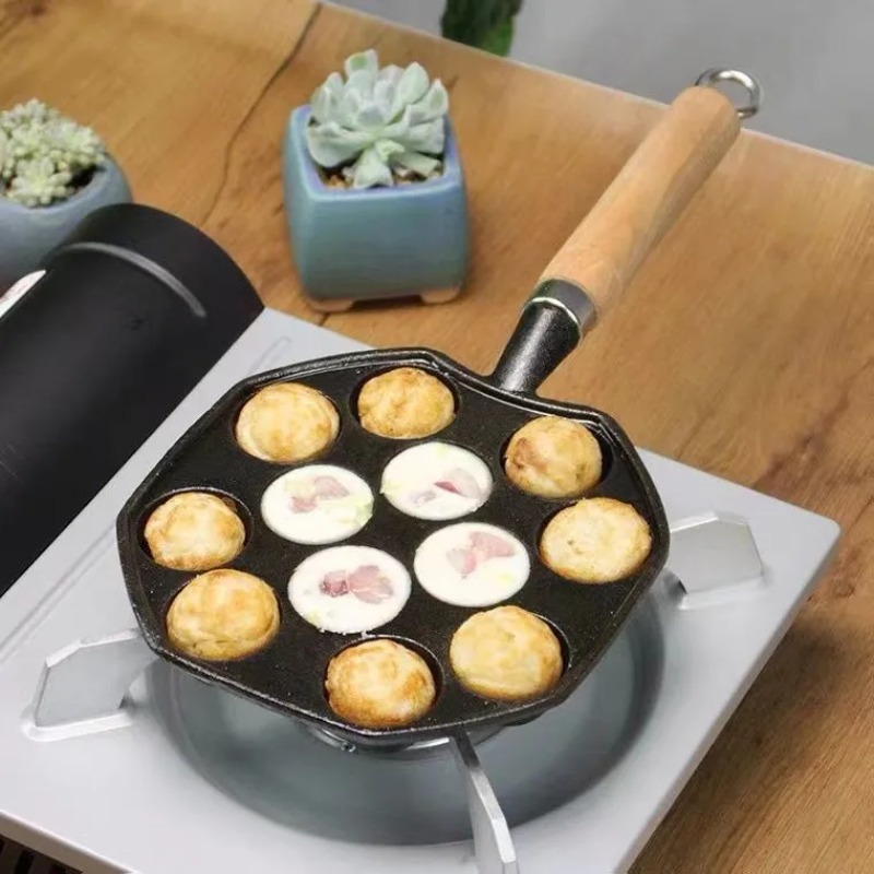 Baking Takoyaki Pan 14 Holes G - đánh giá và giá Takoyaki Grill Plate