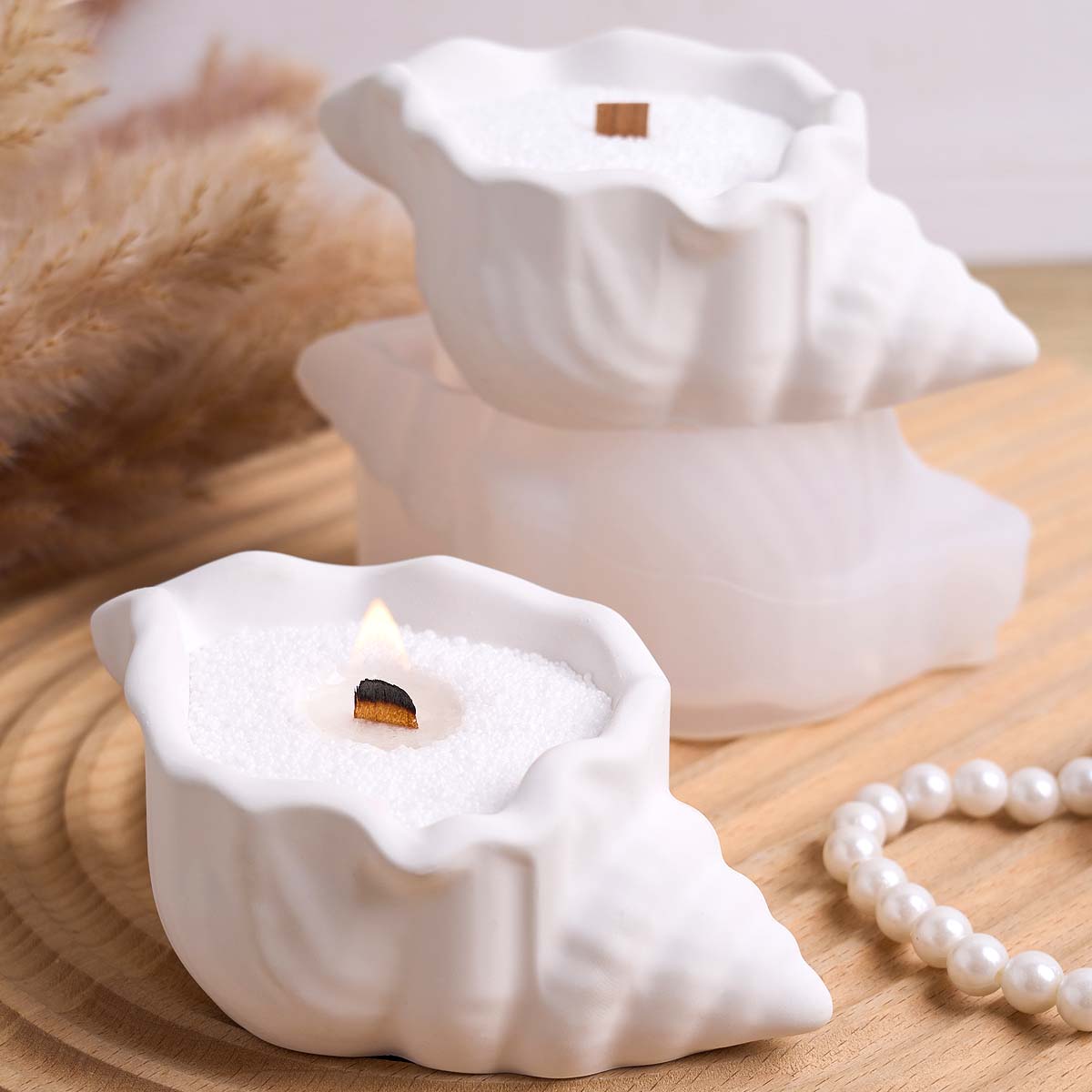 Conch Candle Jar Silicone Mold - đánh giá và giá Potsticker Mold