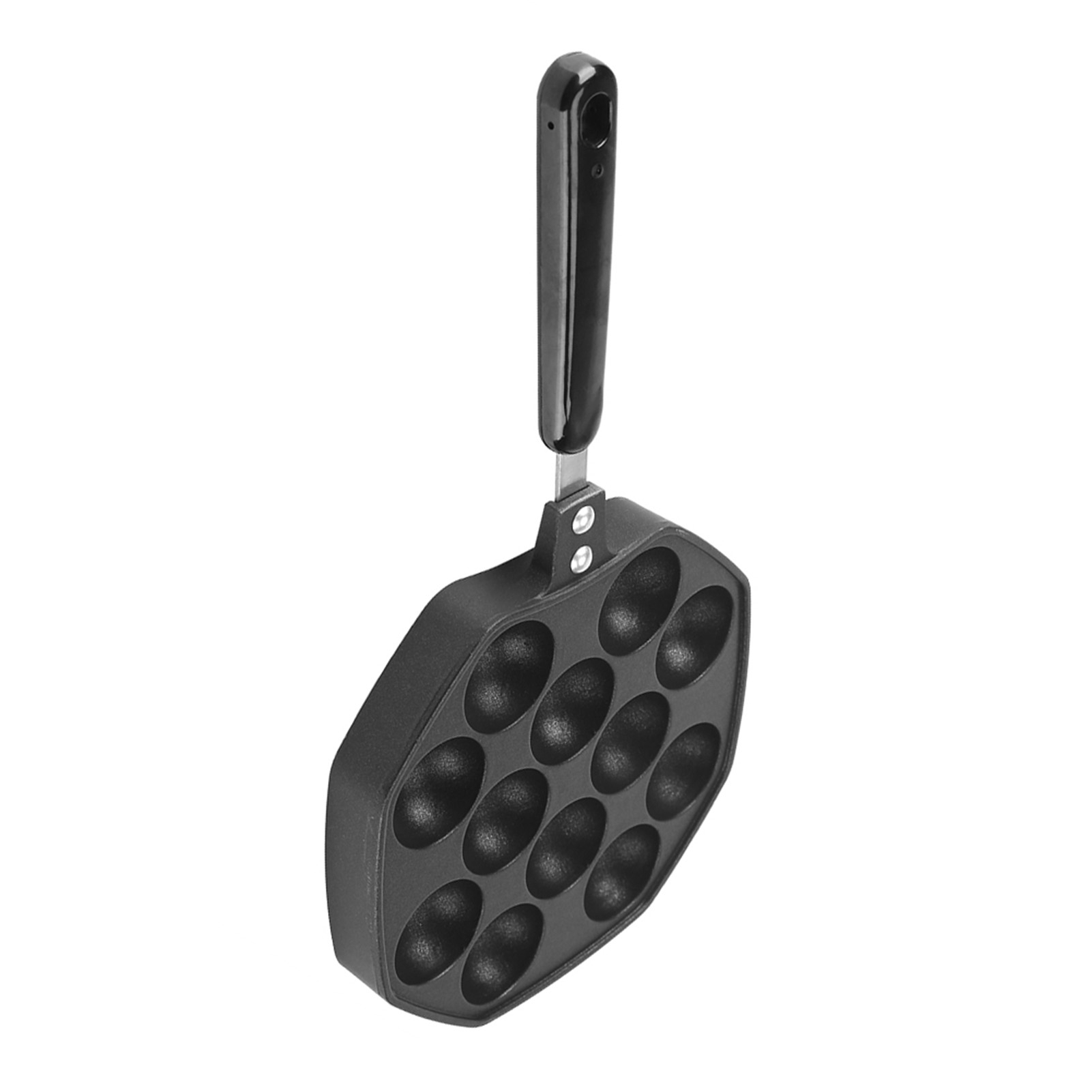 12 Cavities Aluminum NOn stick - đánh giá và giá Takoyaki Grill Plate