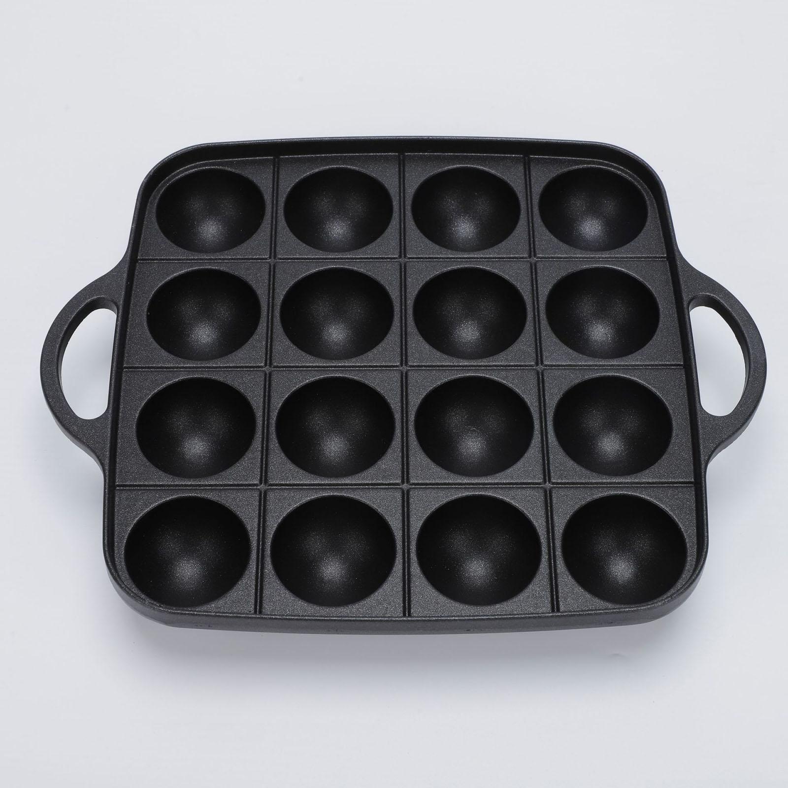 Takoyaki Grill Pan 16 Cavities - đánh giá và giá Takoyaki Grill Plate