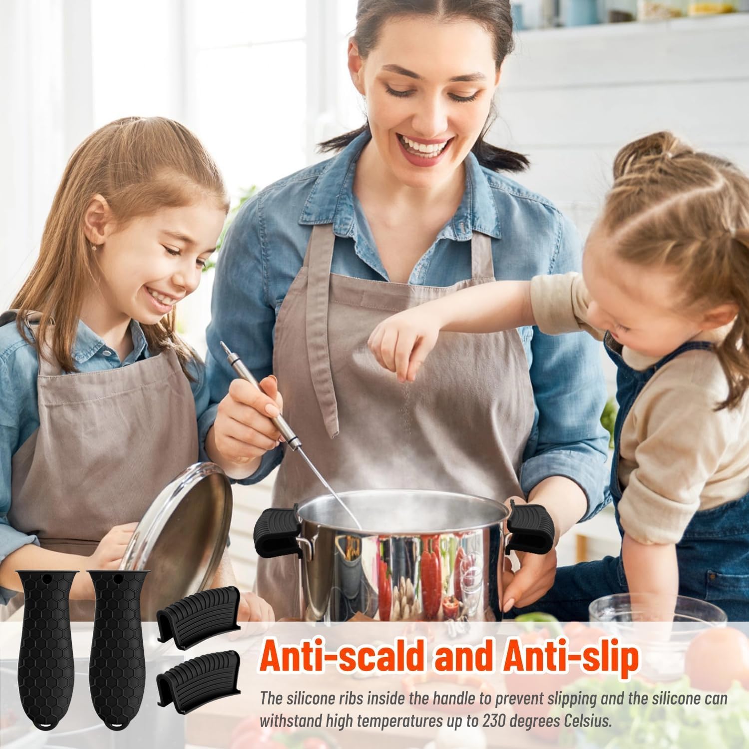 Silicone Heat-Resistant Handle - đánh giá và giá Cast Iron Corn