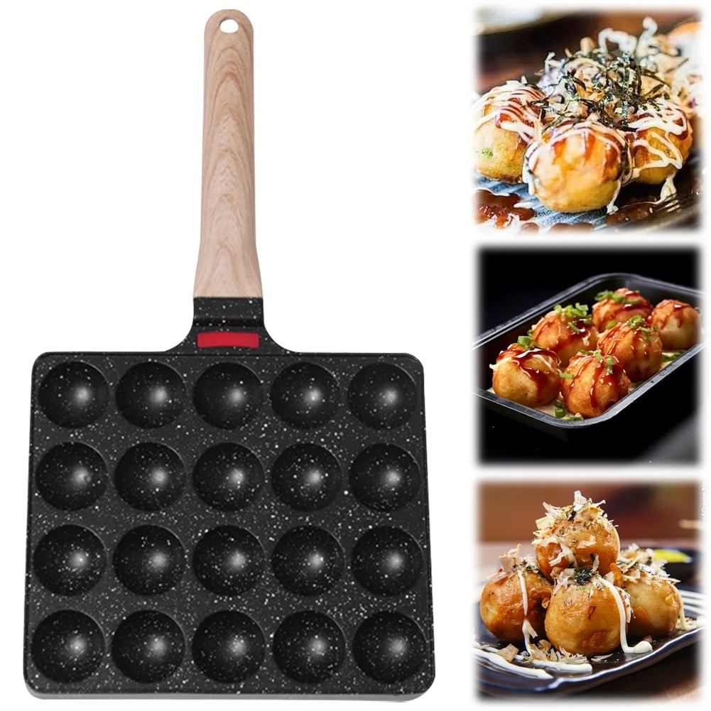 Takoyaki Pan 20 Molds Takoyaki - đánh giá và giá Takoyaki Grill Plate