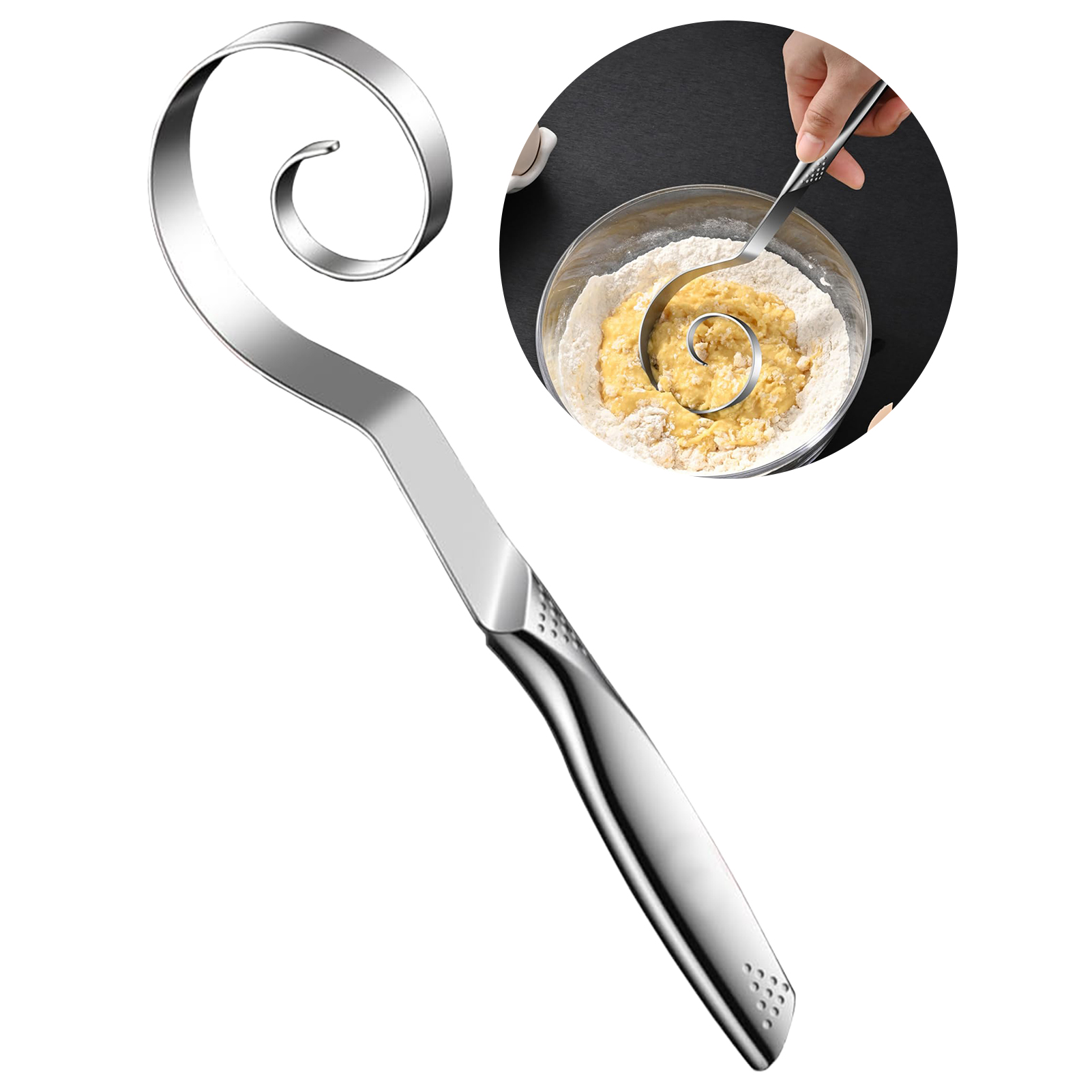 Danish Dough Whisk Stainless S - đánh giá và giá Danish Pancake Pan