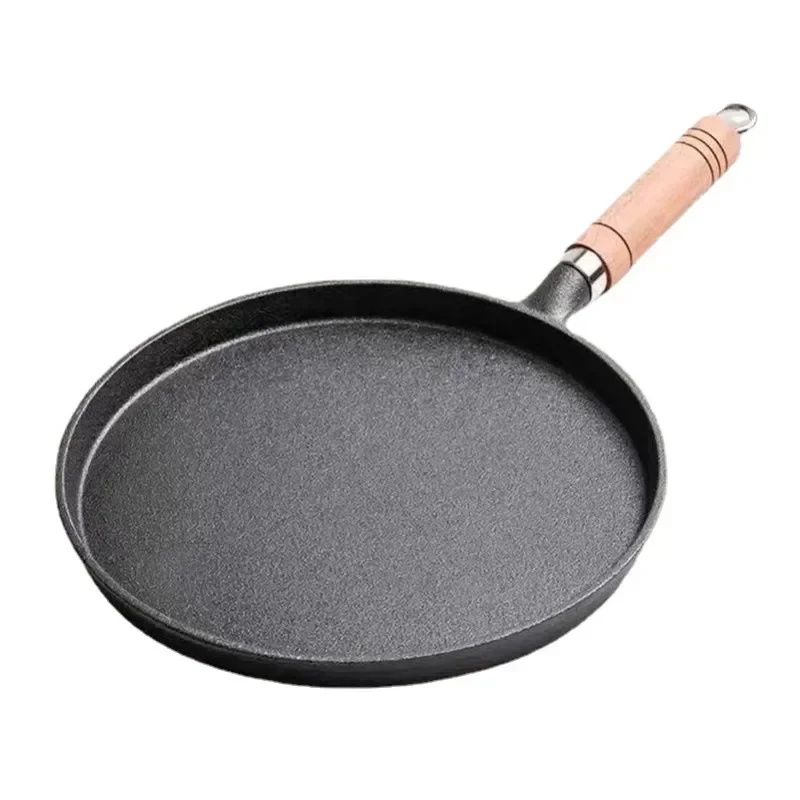 20/23/26cm Cast Iron Frying Pa - đánh giá và giá Egg Waffle Pan