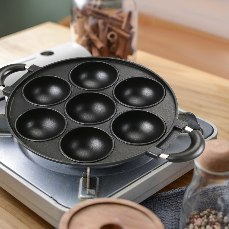 Large Octopus Ball Maker Pan T - đánh giá và giá Takoyaki Grill Plate