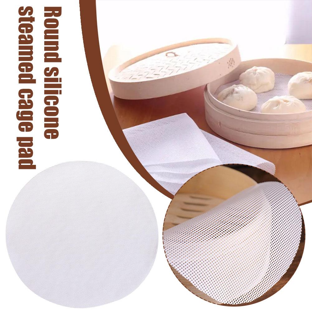 Silicone Bamboo Steamer Liners - đánh giá và giá Bao Steamer Bamboo