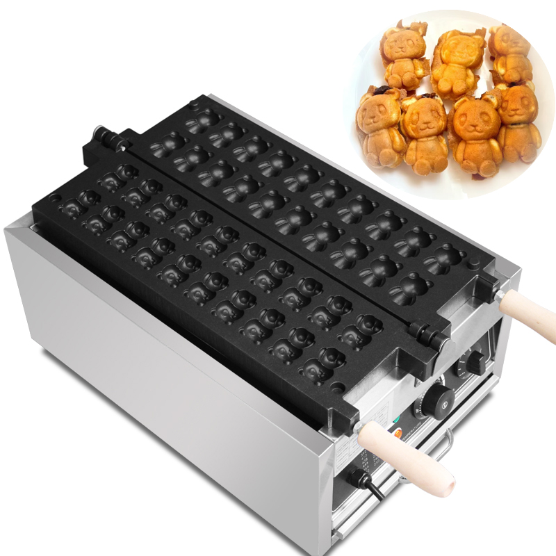 Commercial 20Pcs Bear Shape Ta - đánh giá và giá Egg Waffle Pan