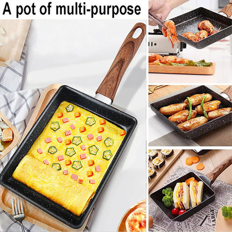 Tamagoyaki Japanese Omelette P - đánh giá và giá Egg Waffle Pan