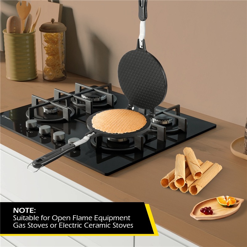 22Cm Cuộn Trứng Máy Làm Bánh W - đánh giá và giá Egg Waffle Pan