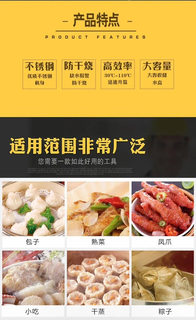 Dim Sum, and More DS 220V High - đánh giá và giá Dim Sum Basket