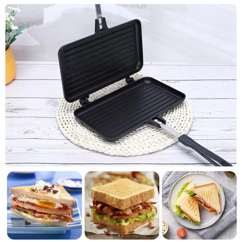 Double-Sided Frying Pan Non-St - đánh giá và giá Mini Pancake Griddle
