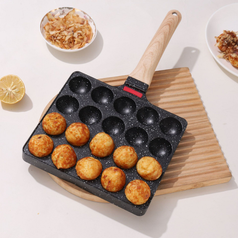 20-Hole Takoyaki Pan, Non-Stic - đánh giá và giá Takoyaki Grill Plate