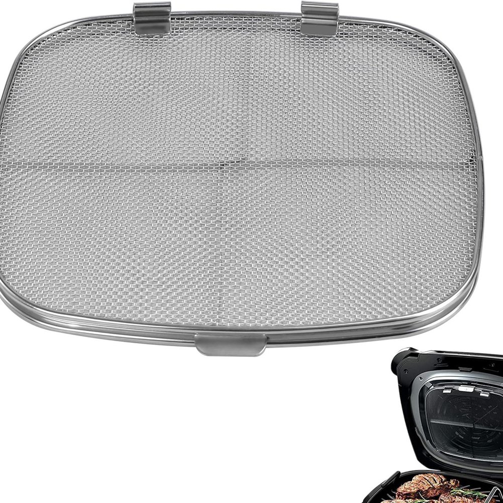 M02K-Stainless Steel Splatter  - đánh giá và giá Ninja Air Fryer Af101