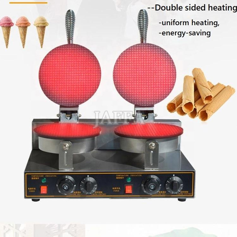 Double Head Ice Cream Cone Mak - đánh giá và giá Waffle Cone Maker
