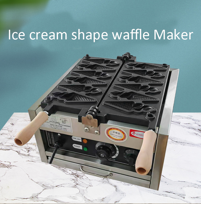Electric Ice Cream Waffle Cone - đánh giá và giá Waffle Cone Maker