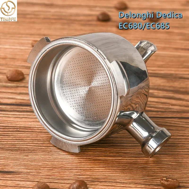 Single/Double Spout Coffee Por - đánh giá và giá Delonghi Espresso Dedica 685