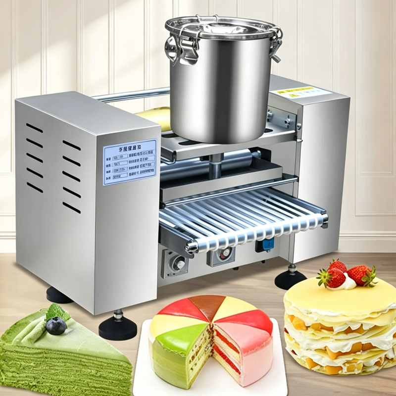Automatic Mille Crepe Machine  - đánh giá và giá Spring Roll Wrapper