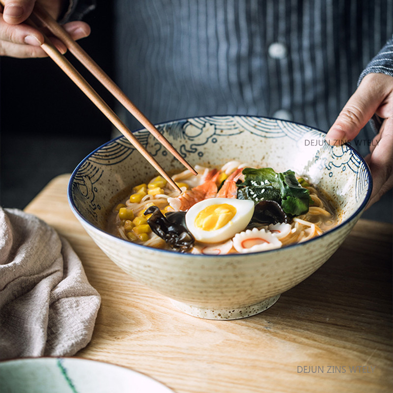 8-inch Ceramic Noodle Bowl Jap - đánh giá và giá Dim Sum Basket