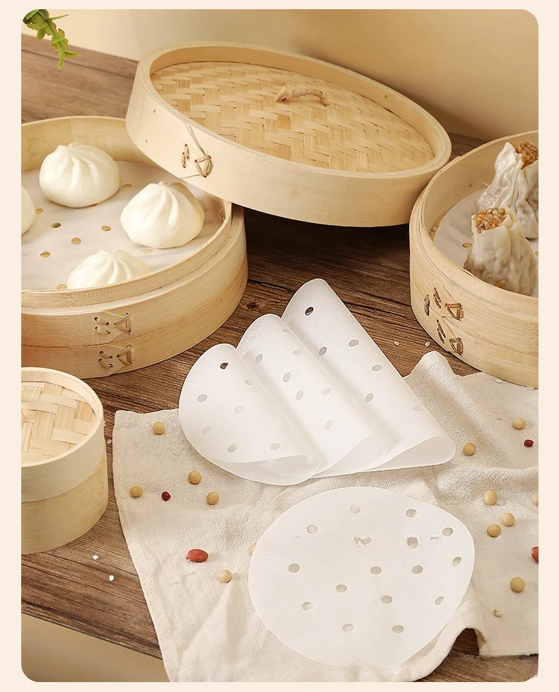 100Pcs Food Grade Disposable S - đánh giá và giá Bao Steamer Bamboo