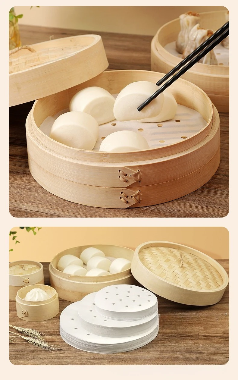 100Pcs Food Grade Disposable S - đánh giá và giá Bao Steamer Bamboo