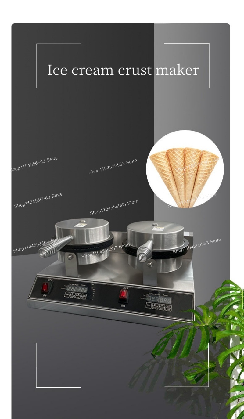 220V Ice Cream Cone & Waffle M - đánh giá và giá Waffle Cone Maker
