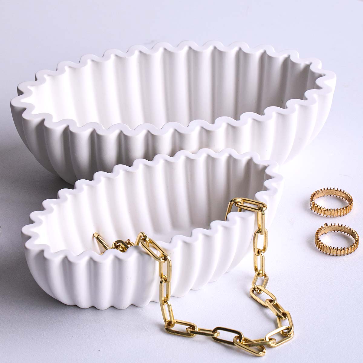S/M/L Oval Striped Storage Bow - đánh giá và giá Potsticker Mold