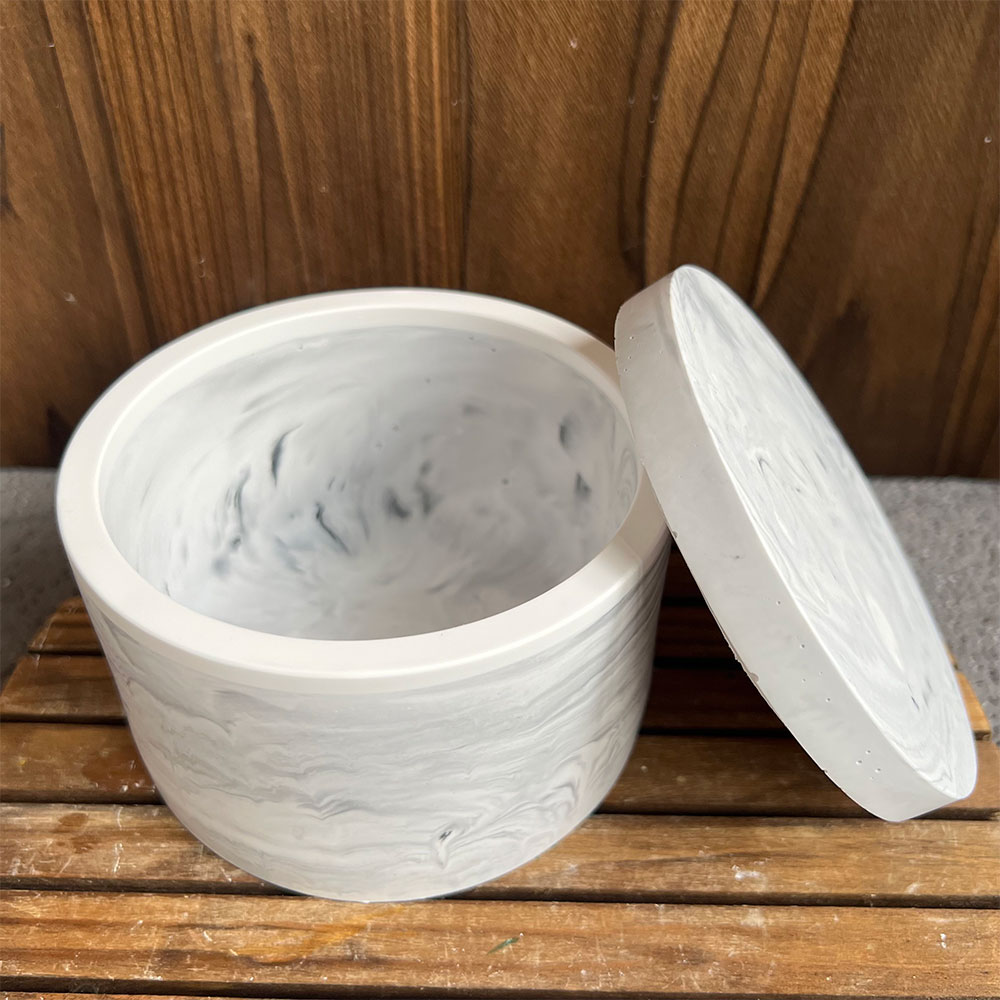 Round Cement Candle Canister S - đánh giá và giá Potsticker Mold