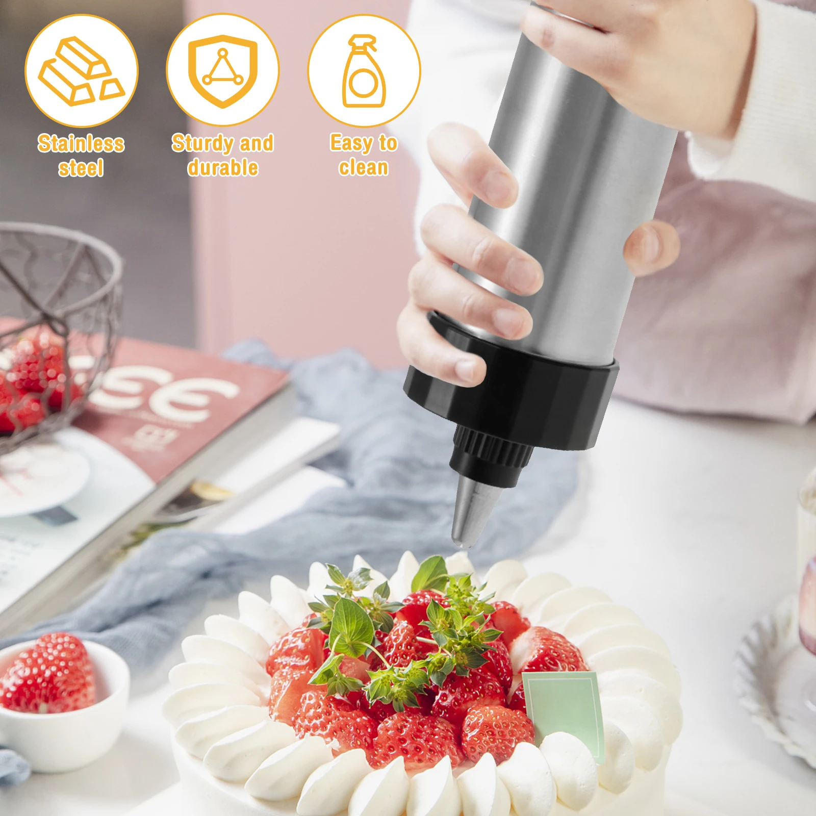 Churro Maker Machine Stainless - đánh giá và giá Churros Maker Gun