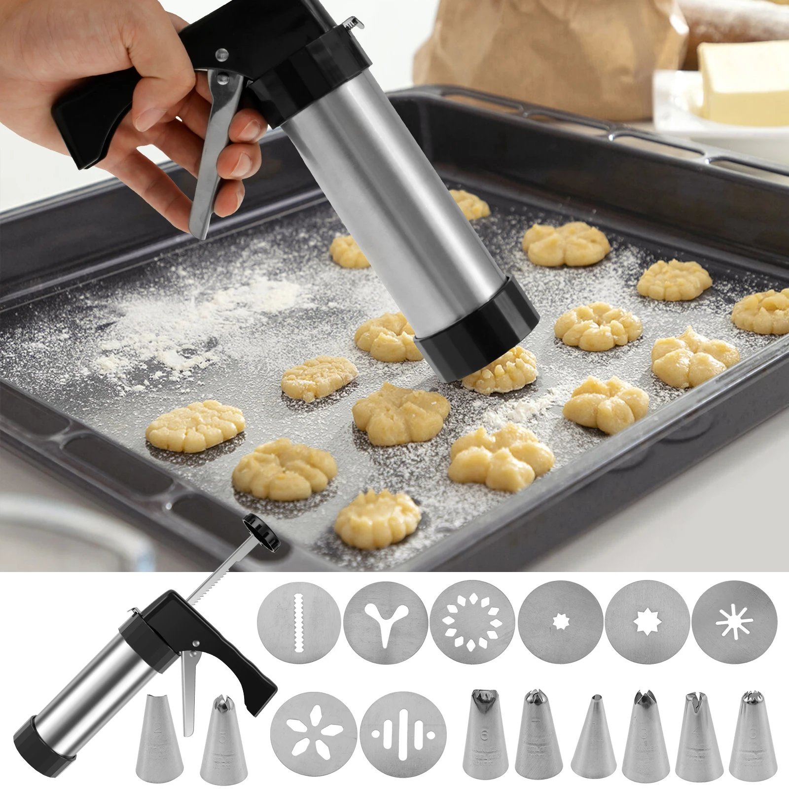 Churro Maker Machine Stainless - đánh giá và giá Churros Maker Gun