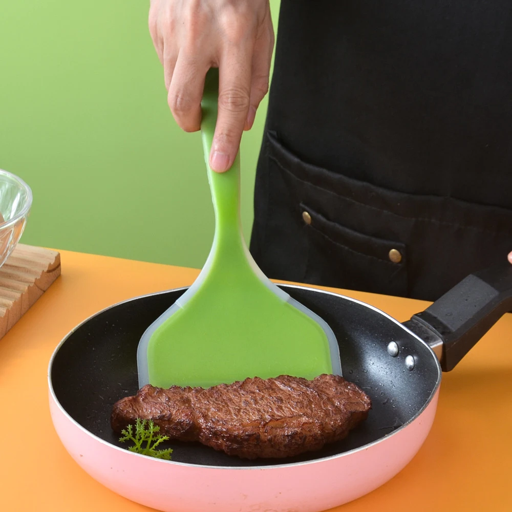 1PC Silicone Spatula Wide Mout - đánh giá và giá Okonomiyaki Spatula