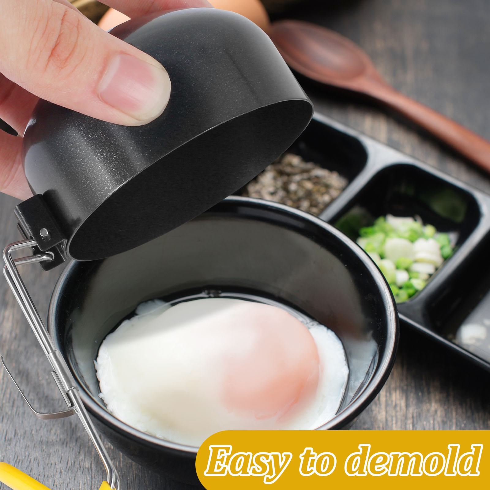 4 Pack Stainless Steel Egg Poa - đánh giá và giá Mini Pancake Griddle